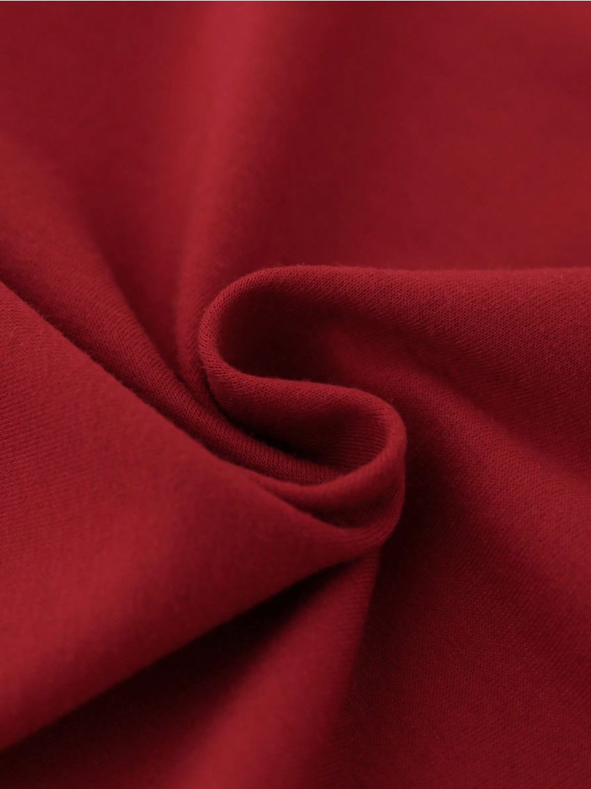 Girls' Cartoon Printed Round Neck Sweatshirt