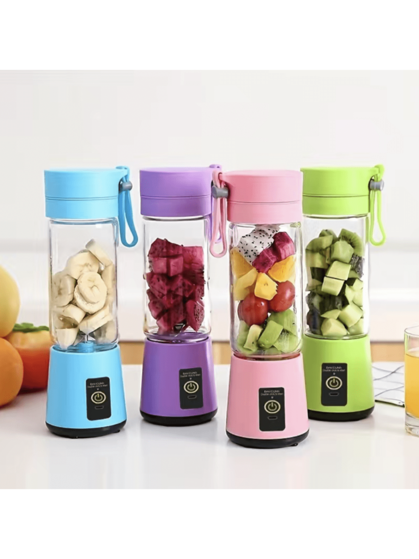 1 Piece Wireless Portable Blender, USB Rechargeable Mini Juice Blender Suitable For Juice Shakes And Smoothies, Juice, Milk, Fruit And Vegetable Mini Juicing Cups