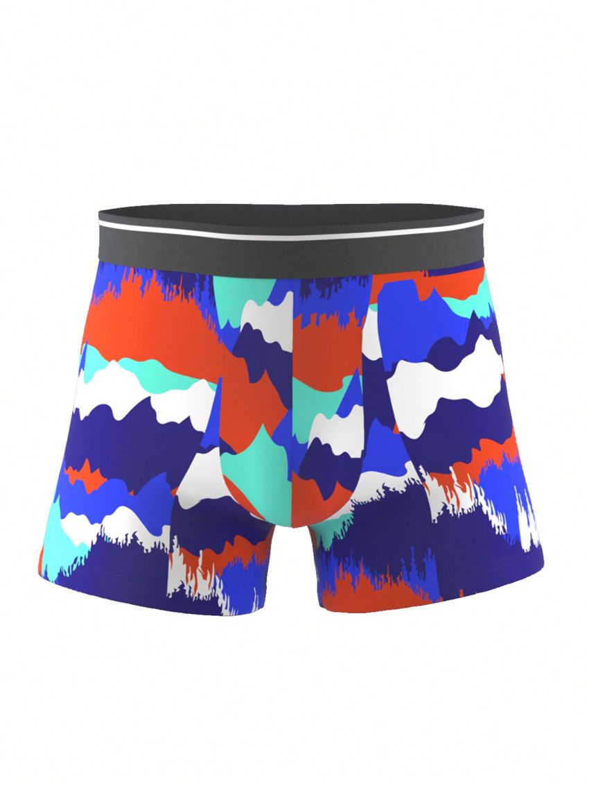 Men's Printed Full-Cut Boxer Briefs