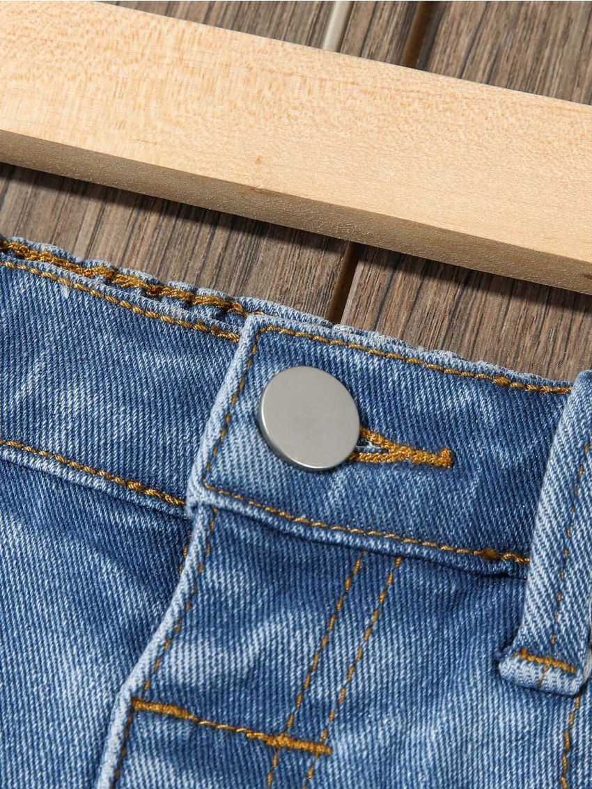 Boys' Ripped Denim Shorts