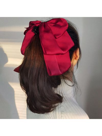 1pc Big Butterfly Bow Decor Hair Claw