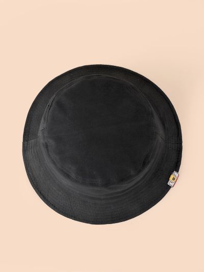 Men Label Detail Bucket Hat