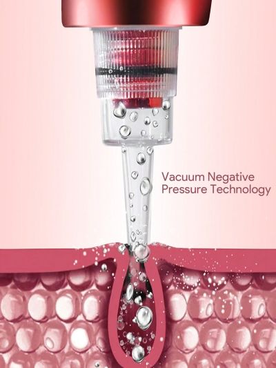 Teckwe Blackhead Remover,Pore Vacuum Electric Black Head Remover For Face Acne Comedone Whitehead Extractor Kit  USB Interface Type With 3 Suction Power & 4 Probes For Men & Women