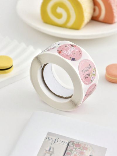 500pcs Handmade With Love Stickers For Gift Packaging Bags