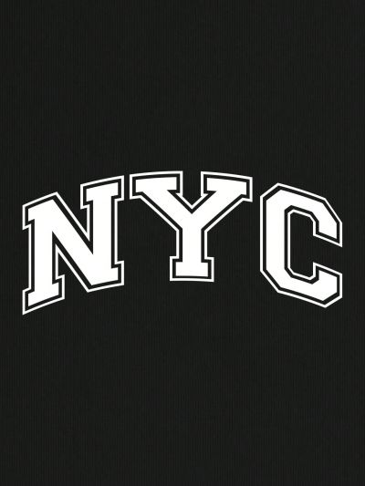 Vitoria Brayner Plus Size Letter Print Elastic Waist Jogger Pants