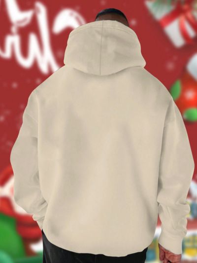 Manfinity Homme Loose Fit Men's Christmas Printed Hoodie