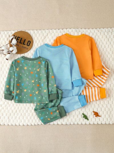 Baby Boy Dinosaur Printed Fun And Cute 6pcs Set