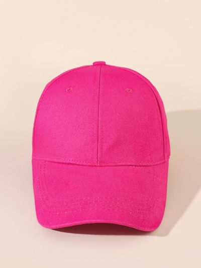 Solid Baseball Cap
