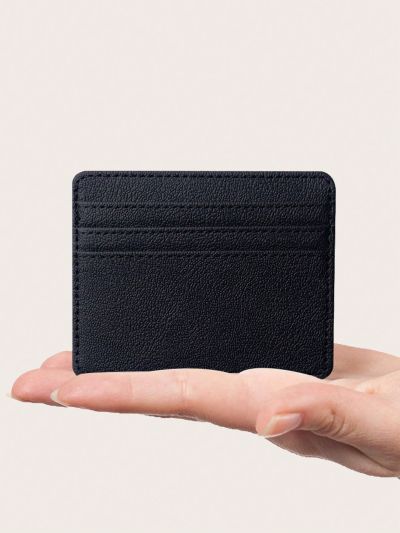 Oh Thais 1pc Stylish Multifunctional Black Cat Cardholder