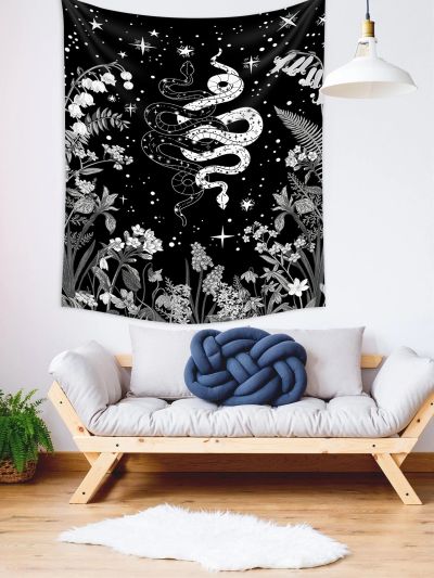 Snake Print Tapestry