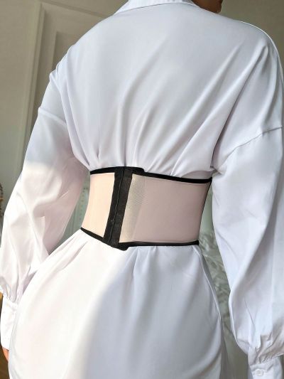 Hook & Eye Back Corset Belt