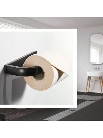 BESy 1pc Brass Toilet Tissue Paper Holder Bathroom Accessories Wall Mounted, Rust Protection