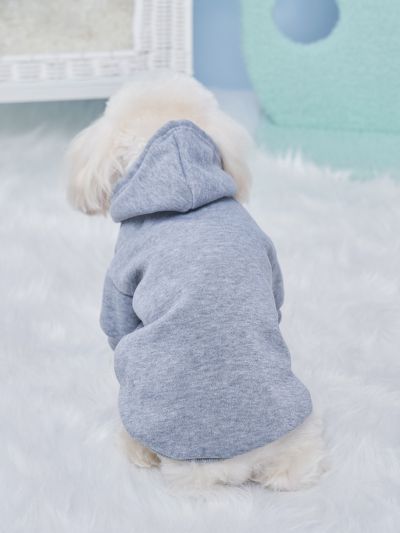 Solid Color Pet Hoodie