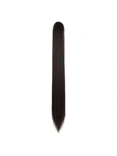 Claw Clip Ponytail Hair Extensions Natural Long Straight Hair Piece for Women Daily/Party