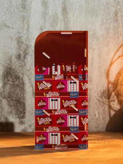 Willy Wonka and the Chocolate Factory X ROMWE Multi-layer Storage Box