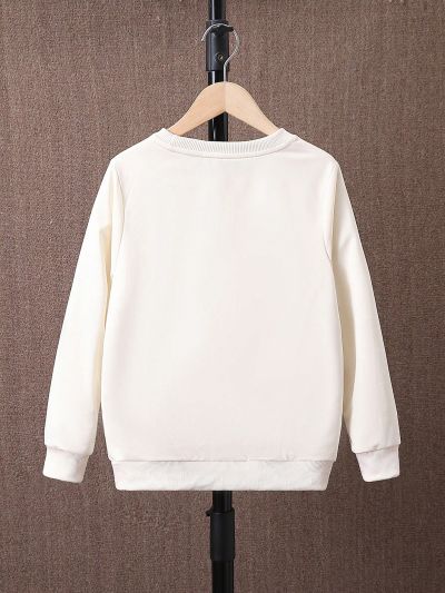 Tween Boys Cactus Print Long Sleeve Sweatshirt