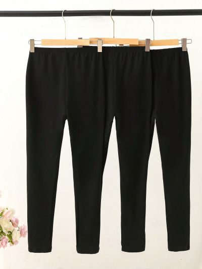 Girls' Split Hem Pants Leggings