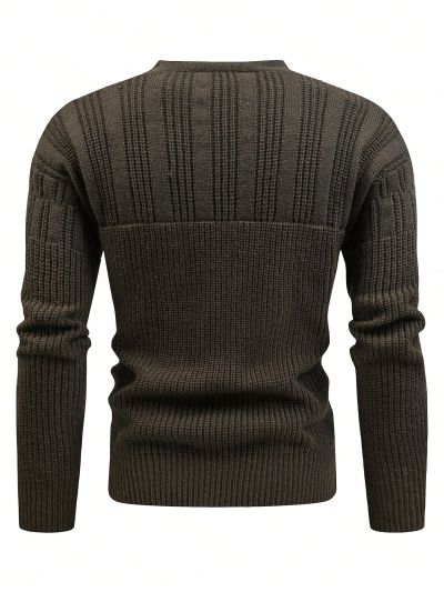 Men's Button-front Cardigan
