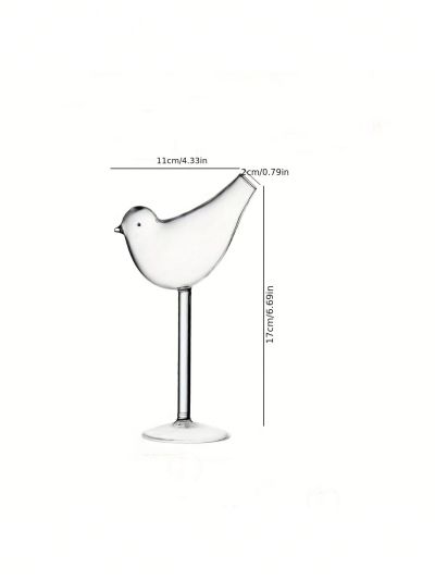 Creative Glass Cup Set, Including Flamingo, High-foot, Beauty, Champagne Glass, Cocktail Glass
