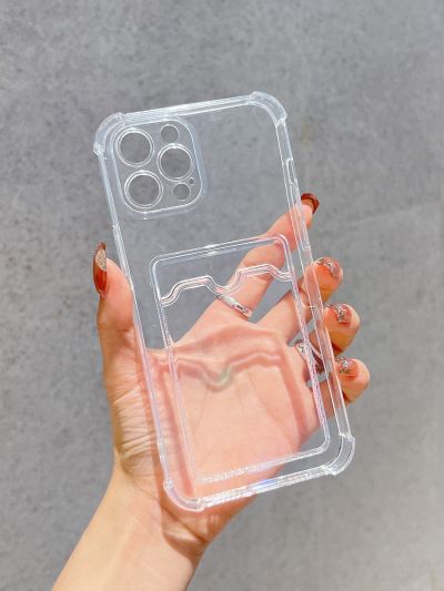 Clear Card Slot Phone Case