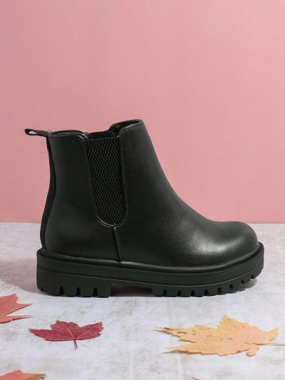 Kids' Side Zipper Boots