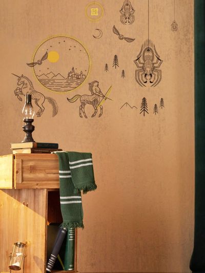 HARRY POTTER X SHEIN White Pvc Self-adhesive Wall Sticker