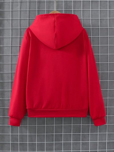 Men's Red Sweatshirt, Teenagers