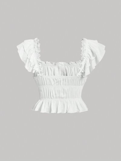 SHEIN MOD Women's Plus Size Short Solid Color Top