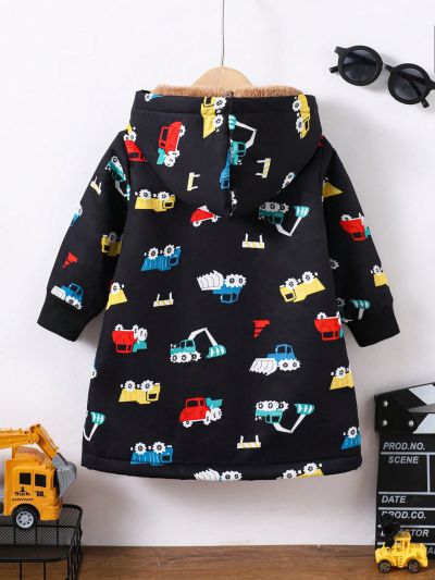 Infant Boys' Casual Printed Winter Jacket