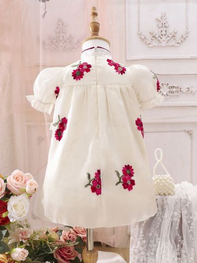 Baby Girl Autumn Princess Dress Chinese Style Cheongsam Children'S Hanfu Dress