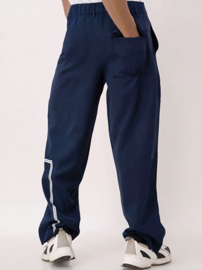 Men's Colorblock Suit Pants