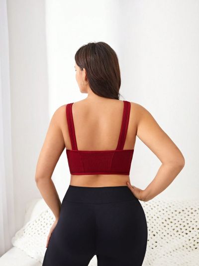 Yoga Basic Plus Size Yoga & Casual Sports Bra