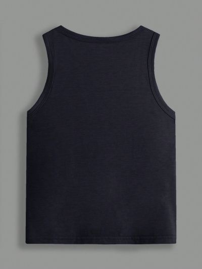 SHEIN Kids EVRYDAY Young Boy Solid Color Casual Vest