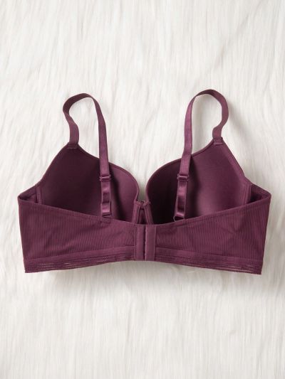 Plus Solid Underwire Bra