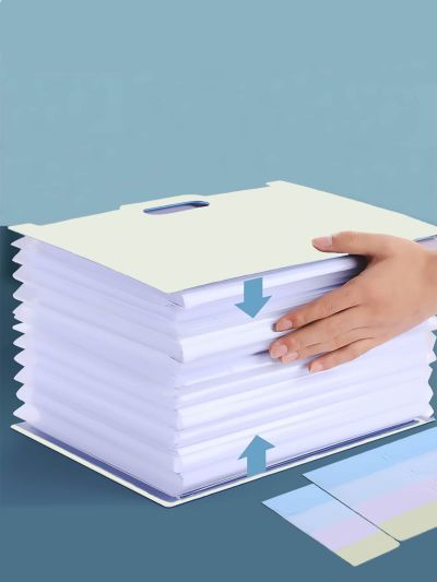 1pc Multi-layer File Pocket