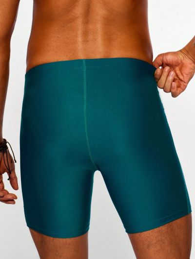 Men's Color Block Swim Trunks