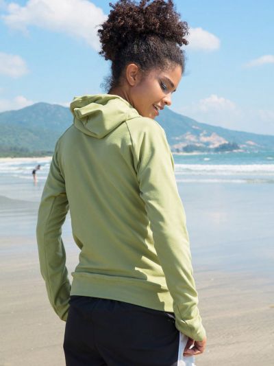 In My Nature Letter Graphic Raglan Sleeve Outdoor Hoodie
