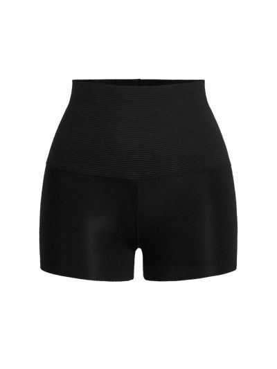 SHEIN SHAPE Women'S Solid Color High Waist Shaping Underwear