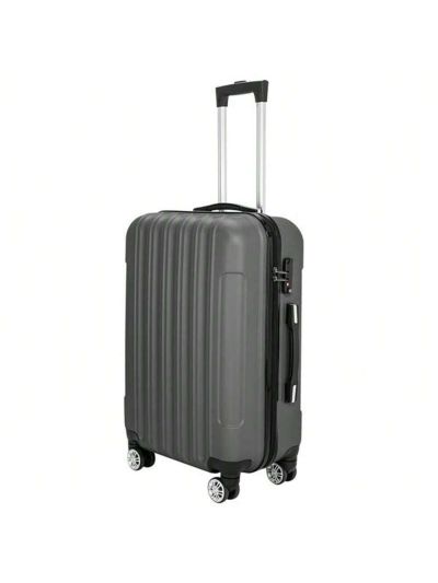 3 Piece Set Luggage Suitcase, Hard Shell Carry-On Luggage with TSA Lock, Multifunctional 3-in-1 Storage Suitcase for Traveling