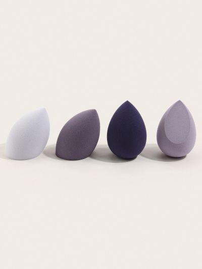 4pcs Gourd Water Drop Beauty Egg Set, Puff Makeup Egg Cushion, Cosmetic Sponge Puff Beauty Tool Set