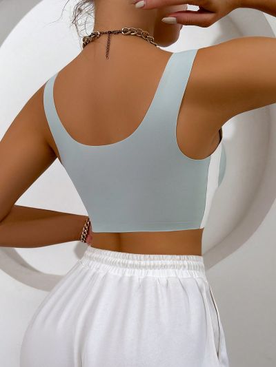 Women's Wire-Free Letter Print Bra