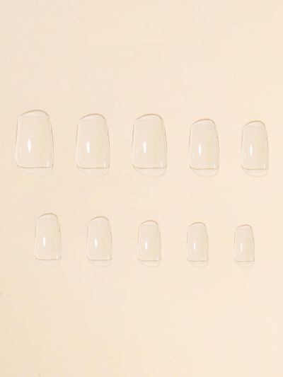 SHEIN 180pcs Clear Fake Nail