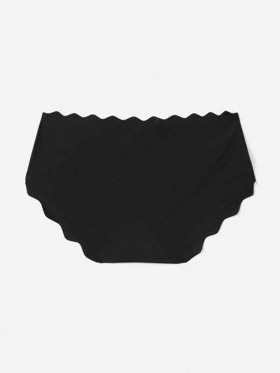 Yoga Basic Feels Like Skin Scallop Trim Sports Brief