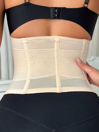 Women's Simple Lace Splicing Waist Belt