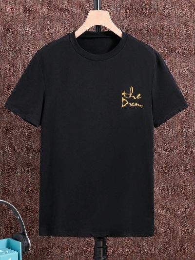 Teen Boy Cool Short Sleeve Knitted T-Shirt