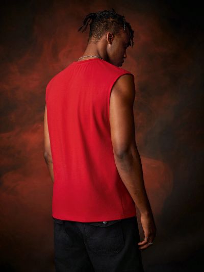 HOUSE OF THE DRAGON X SHEIN Men's Dragon Print Tank Top