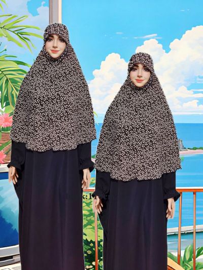 1pc Women's Extra Large Elastic Headband, Fashionable And Convenient For Mosque And Home Use