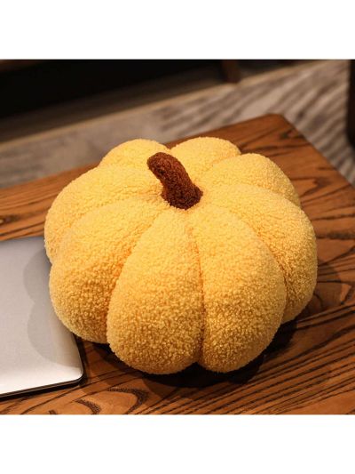 1pc Small Pumpkin Super Soft Plush Pillow Toy For Sofa, Window Sill, Bedside Decoration