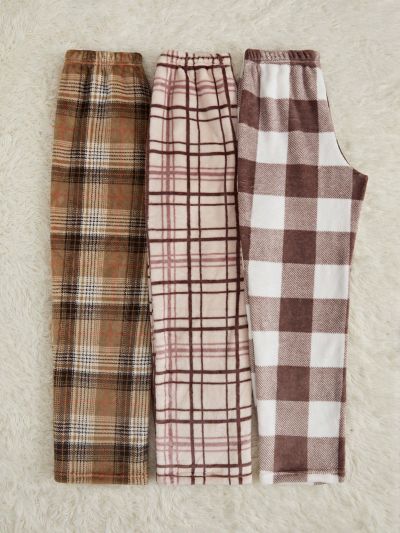 Women's Plaid Pajama Bottom