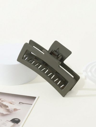 1pc 13 Cm/5.12 Inch Extra Large Square Hair Claw Clip